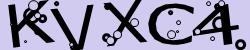 Darstellung des Captcha-Codes.
