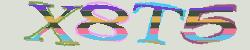 Darstellung des Captcha-Codes.