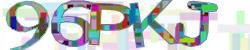Darstellung des Captcha-Codes.