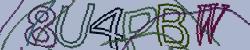 Darstellung des Captcha-Codes.