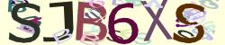 Darstellung des Captcha-Codes.