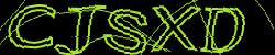 Darstellung des Captcha-Codes.