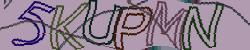 Darstellung des Captcha-Codes.