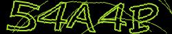 Darstellung des Captcha-Codes.