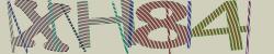 Darstellung des Captcha-Codes.