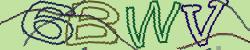 Darstellung des Captcha-Codes.