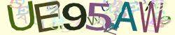Darstellung des Captcha-Codes.