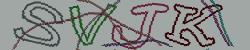 Darstellung des Captcha-Codes.