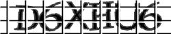 Darstellung des Captcha-Codes.