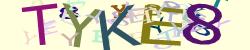 Darstellung des Captcha-Codes.