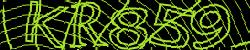 Darstellung des Captcha-Codes.