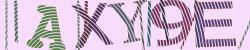 Darstellung des Captcha-Codes.