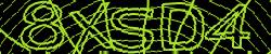Darstellung des Captcha-Codes.