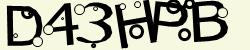 Darstellung des Captcha-Codes.