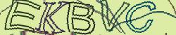 Darstellung des Captcha-Codes.