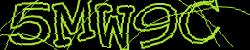 Darstellung des Captcha-Codes.