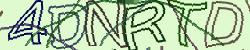 Darstellung des Captcha-Codes.