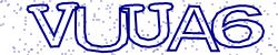 Darstellung des Captcha-Codes.