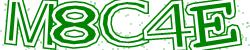 Darstellung des Captcha-Codes.