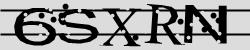 Darstellung des Captcha-Codes.