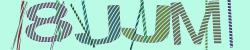 Darstellung des Captcha-Codes.