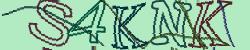 Darstellung des Captcha-Codes.