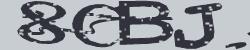 Darstellung des Captcha-Codes.