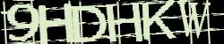 Darstellung des Captcha-Codes.
