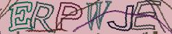 Darstellung des Captcha-Codes.