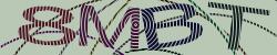 Darstellung des Captcha-Codes.