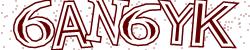 Darstellung des Captcha-Codes.