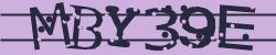 Darstellung des Captcha-Codes.