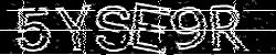 Darstellung des Captcha-Codes.