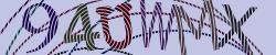 Darstellung des Captcha-Codes.