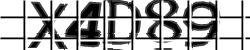 Darstellung des Captcha-Codes.