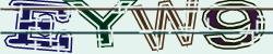 Darstellung des Captcha-Codes.