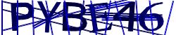 Darstellung des Captcha-Codes.