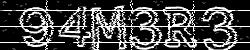 Darstellung des Captcha-Codes.