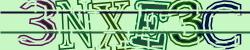 Darstellung des Captcha-Codes.