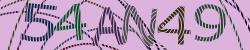 Darstellung des Captcha-Codes.
