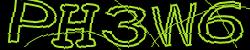 Darstellung des Captcha-Codes.