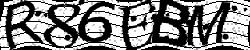 Darstellung des Captcha-Codes.