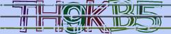 Darstellung des Captcha-Codes.