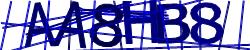Darstellung des Captcha-Codes.