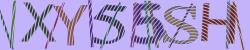 Darstellung des Captcha-Codes.