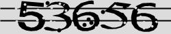 Darstellung des Captcha-Codes.