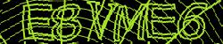 Darstellung des Captcha-Codes.