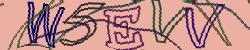 Darstellung des Captcha-Codes.