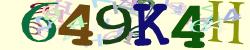 Darstellung des Captcha-Codes.