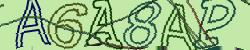 Darstellung des Captcha-Codes.